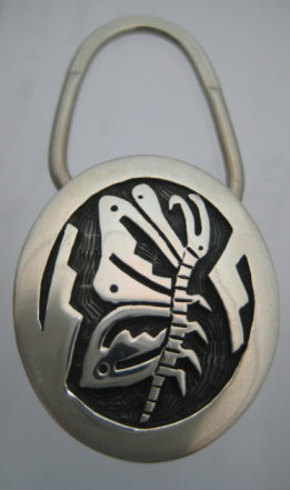 07150905SK Hopi Silver Key Ring